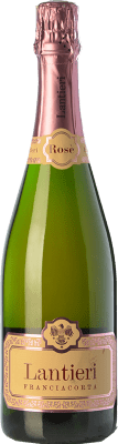 28,95 € Spedizione Gratuita | Spumante rosato Lantieri Rosé Brut D.O.C.G. Franciacorta lombardia Italia Pinot Nero, Chardonnay Bottiglia 75 cl