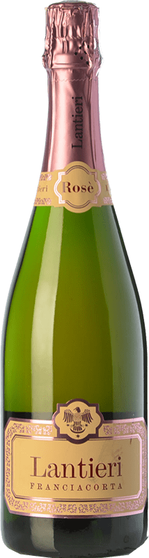 29,95 € Free Shipping | Rosé Sparkling Wine Lantieri Brut Rosé D.O.C.G. Franciacorta Lombardia Italy Pinot Noir, Chardonnay Bottle 75 cl