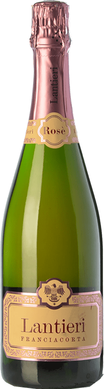 28,95 € Бесплатная доставка | Розовое игристое Lantieri Rosé брют D.O.C.G. Franciacorta Ломбардии Италия Pinot Black, Chardonnay бутылка 75 cl