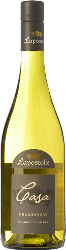 161,95 € Free Shipping | White Wine Lapostolle Chardonnay I.G. Valle de Casablanca Valley of Casablanca Chile Chardonnay, Sémillon 75 cl