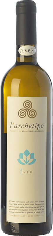 15,95 € Envoi gratuit | Vin blanc L'Archetipo Fiano I.G.T. Salento Campanie Italie Fiano Minutolo Biologique Bouteille 75 cl