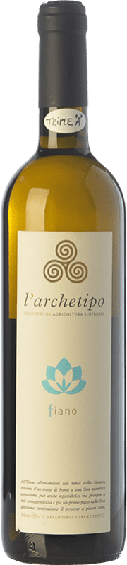 15,95 € Spedizione Gratuita | Vino bianco L'Archetipo Fiano I.G.T. Salento Campania Italia Fiano Minutolo Bottiglia 75 cl
