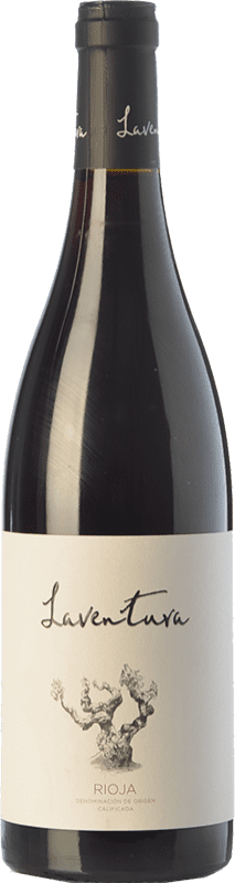 27,95 € Spedizione Gratuita | Vino rosso Laventura Tempranillo Crianza D.O.Ca. Rioja La Rioja Spagna Tempranillo, Grenache Bottiglia 75 cl