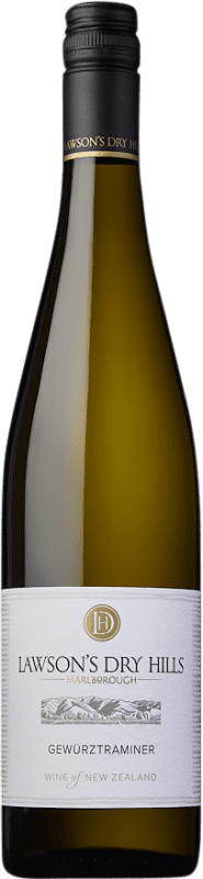 29,95 € Бесплатная доставка | Белое вино Lawson's Dry Hills старения I.G. Marlborough Марлборо Новая Зеландия Gewürztraminer бутылка 75 cl