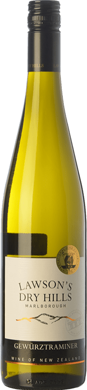 29,95 € Spedizione Gratuita | Vino bianco Lawson's Dry Hills Crianza I.G. Marlborough Marlborough Nuova Zelanda Gewürztraminer Bottiglia 75 cl