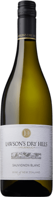 22,95 € 免费送货 | 白酒 Lawson's Dry Hills 岁 I.G. Marlborough 马尔堡 新西兰 Sauvignon White 瓶子 75 cl