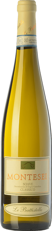 9,95 € Envoi gratuit | Vin Blanc Le Battistelle Montesei D.O.C. Soave Vénétie Italie Garganega Bouteille 75 cl