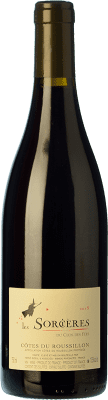 16,95 € 免费送货 | 红酒 Le Clos des Fées Les Sorcières 年轻的 A.O.C. Côtes du Roussillon 朗格多克 - 鲁西荣 法国 Syrah, Grenache, Carignan 瓶子 75 cl