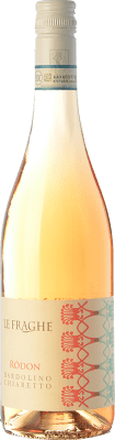 13,95 € Бесплатная доставка | Розовое вино Le Fraghe Chiaretto Rodòn D.O.C. Bardolino Венето Италия Corvina, Rondinella бутылка 75 cl