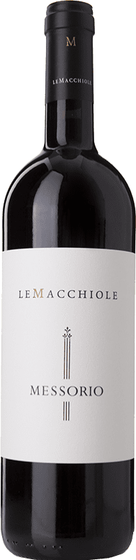 292,95 € Envoi gratuit | Vin Rouge Le Macchiole Messorio I.G.T. Toscana Toscane Italie Merlot Eco — Biologique Bouteille 75 cl