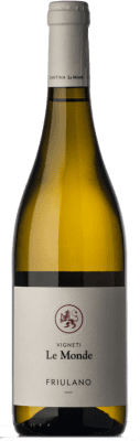 12,95 € Spedizione Gratuita | Vino bianco Le Monde D.O.C. Friuli Grave Friuli-Venezia Giulia Italia Friulano Bottiglia 75 cl