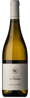 10,95 € Envio grátis | Vinho branco Le Monde Sauvignon D.O.C. Friuli Grave Friuli-Venezia Giulia Itália Sauvignon Branca Garrafa 75 cl