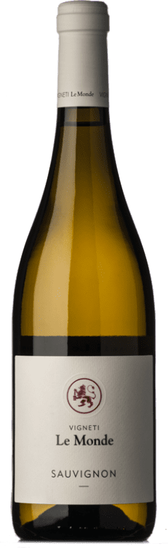 10,95 € Бесплатная доставка | Белое вино Le Monde Sauvignon D.O.C. Friuli Grave Фриули-Венеция-Джулия Италия Sauvignon White бутылка 75 cl