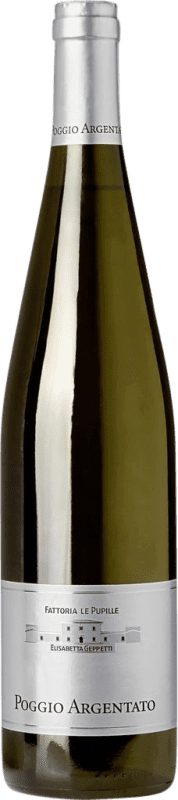 19,95 € Kostenloser Versand | Weißwein Le Pupille Poggio Argentato I.G.T. Toscana Toskana Italien Gewürztraminer, Sémillon, Sauvignon, Petit Manseng Flasche 75 cl