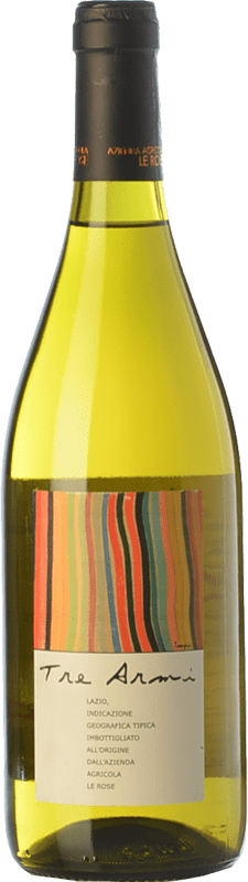 12,95 € 免费送货 | 白酒 Le Rose Tre Armi I.G.T. Lazio 拉齐奥 意大利 Verdicchio, Malvasia del Lazio 瓶子 75 cl