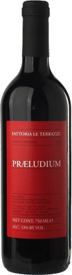 8,95 € Free Shipping | Red wine Le Terrazze Praeludium D.O.C. Rosso Conero Marche Italy Syrah, Montepulciano Bottle 75 cl