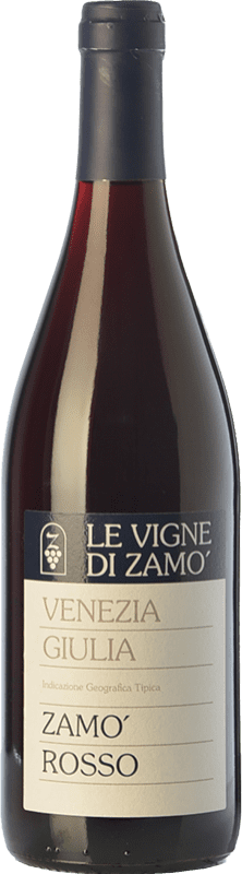 12,95 € Envío gratis | Vino Tinto Zamò I.G.T. Friuli - Venezia Giulia Friuli-Venezia Giulia Italia Merlot, Cabernet Sauvignon, Riflesso 75 cl