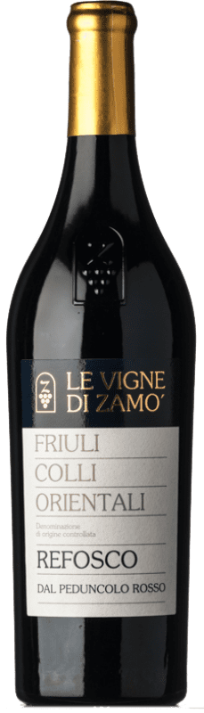 16,95 € Бесплатная доставка | Красное вино Zamò D.O.C. Colli Orientali del Friuli Фриули-Венеция-Джулия Италия Riflesso dal Peduncolo Rosso бутылка 75 cl