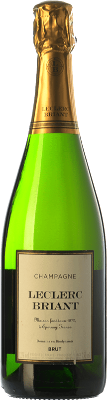 42,95 € Kostenloser Versand | Weißer Sekt Leclerc Briant Brut A.O.C. Champagne Champagner Frankreich Spätburgunder, Pinot Meunier Flasche 75 cl