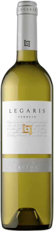 8,95 € Бесплатная доставка | Белое вино Legaris D.O. Rueda Кастилия-Леон Испания Verdejo бутылка 75 cl