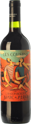 15,95 € Бесплатная доставка | Красное вино Les Cousins L'Inconscient старения D.O.Ca. Priorat Каталония Испания Merlot, Syrah, Grenache, Cabernet Sauvignon, Carignan бутылка 75 cl