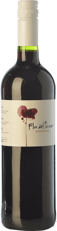 6,95 € Envío gratis | Vino tinto Leyenda del Páramo Flor del Páramo Joven D.O. León Castilla y León España Prieto Picudo Botella 75 cl