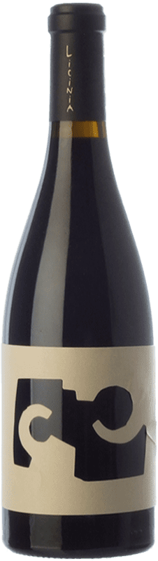 21,95 € Kostenloser Versand | Rotwein Licinia Alterung D.O. Vinos de Madrid Gemeinschaft von Madrid Spanien Tempranillo, Syrah, Cabernet Sauvignon Flasche 75 cl