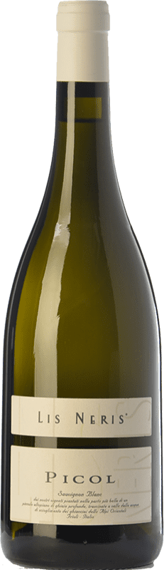 28,95 € Envío gratis | Vino Blanco Lis Neris Picol I.G.T. Friuli - Venezia Giulia Friuli-Venezia Giulia Italia Sauvignon Botella 75 cl