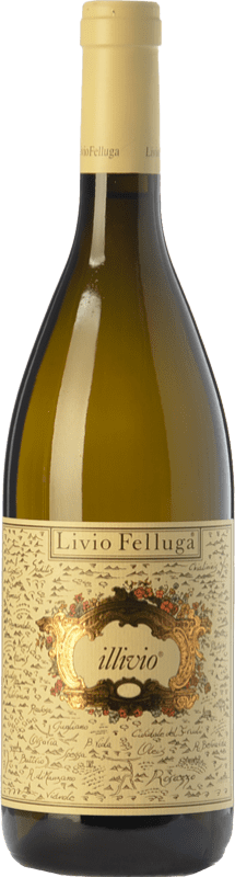 33,95 € Free Shipping | White wine Livio Felluga Illivio D.O.C. Colli Orientali del Friuli Friuli-Venezia Giulia Italy Chardonnay, Pinot White, Picolit Bottle 75 cl