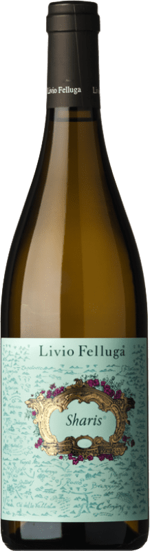 25,95 € Free Shipping | White Wine Livio Felluga Sharis I.G.T. Delle Venezie Friuli-Venezia Giulia Italy Chardonnay, Rhoditis Bottle 75 cl
