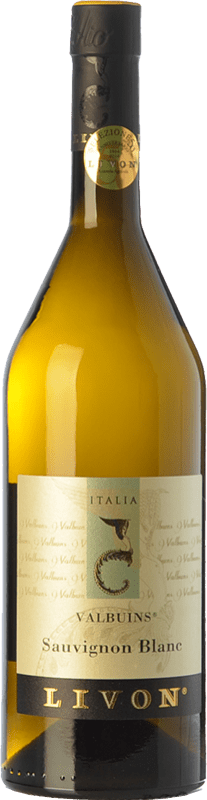 18,95 € Бесплатная доставка | Белое вино Livon Blanc Valbuins D.O.C. Collio Goriziano-Collio Фриули-Венеция-Джулия Италия Sauvignon бутылка 75 cl