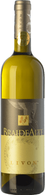 38,95 € Envio grátis | Vinho branco Livon Braide Alte I.G.T. Friuli-Venezia Giulia Friuli-Venezia Giulia Itália Chardonnay, Sauvignon, Picolit, Mascate Garrafa 75 cl