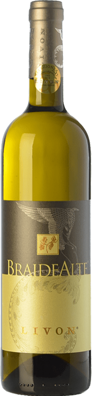 55,95 € 免费送货 | 白酒 Livon Braide Alte I.G.T. Friuli-Venezia Giulia 弗留利 - 威尼斯朱利亚 意大利 Muscat, Chardonnay, Sauvignon, Picolit 瓶子 75 cl