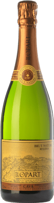 19,95 € Envoi gratuit | Blanc mousseux Llopart Brut Nature Réserve Corpinnat Catalogne Espagne Macabeo, Xarel·lo, Chardonnay, Parellada Bouteille 75 cl