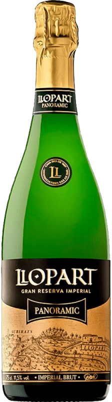 26,95 € Free Shipping | White sparkling Llopart Imperial Panoramic Brut Grand Reserve D.O. Cava Catalonia Spain Macabeo, Xarel·lo, Chardonnay, Parellada Bottle 75 cl