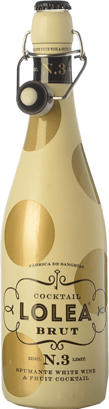 7,95 € Spedizione Gratuita | Sangria Lolea Nº 3 White Espumante Brut Spagna Bottiglia 75 cl