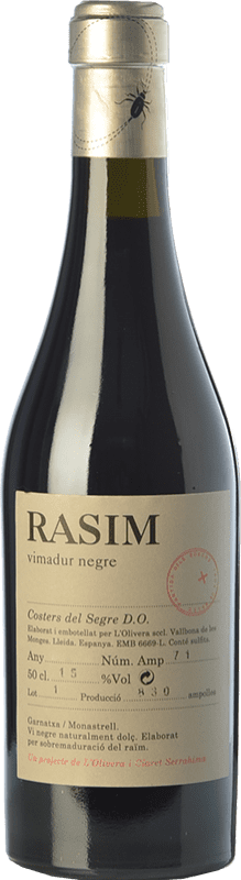 32,95 € Kostenloser Versand | Süßwein L'Olivera Rasim Vimadur Negre D.O. Costers del Segre Katalonien Spanien Garnacha — Grenache Medium-Flasche 50 cl