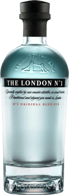 32,95 € Envio grátis | Gin The London Gin Nº 1 Original Blue Gin Reino Unido Garrafa 70 cl