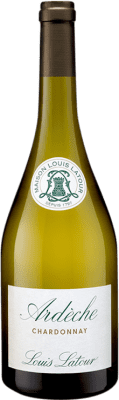16,95 € Spedizione Gratuita | Vino Bianco Louis Latour Ardèche A.O.C. Bourgogne Borgogna Francia Chardonnay 75 cl