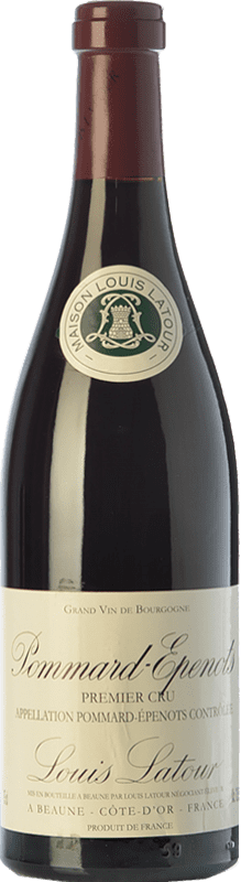 126,95 € 免费送货 | 红酒 Louis Latour Pommard Premier Cru Les Epenots 年轻的 A.O.C. Bourgogne 勃艮第 法国 Pinot Black 瓶子 75 cl
