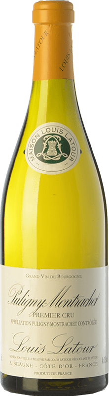 187,95 € Envío gratis | Vino Blanco Louis Latour 1er Premier Cru Crianza A.O.C. Puligny-Montrachet Borgoña Francia Chardonnay Botella 75 cl