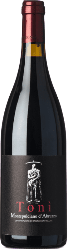 43,95 € Envio grátis | Vinho Tinto Cataldi Madonna Tonì D.O.C. Montepulciano d'Abruzzo Abruzzo Itália Montepulciano 75 cl