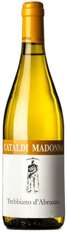 8,95 € Бесплатная доставка | Белое вино Cataldi Madonna D.O.C. Abruzzo Абруцци Италия Trebbiano бутылка 75 cl