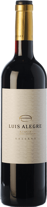 16,95 € Envio grátis | Vinho tinto Luis Alegre Reserva D.O.Ca. Rioja La Rioja Espanha Tempranillo, Graciano Garrafa 75 cl