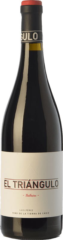 19,95 € Бесплатная доставка | Красное вино Luis Pérez El Triángulo молодое I.G.P. Vino de la Tierra de Cádiz Андалусия Испания Tintilla de Rota Бутылка 75 cl