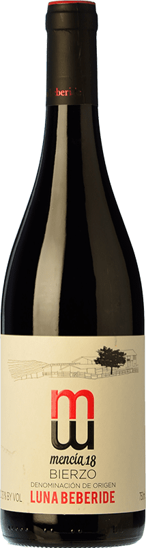 5,95 € Free Shipping | Red wine Luna Beberide Young D.O. Bierzo Castilla y León Spain Mencía Bottle 75 cl