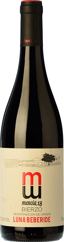 6,95 € Бесплатная доставка | Красное вино Luna Beberide молодое D.O. Bierzo Кастилия-Леон Испания Mencía — Менсия Бутылка 75 cl