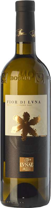 15,95 € Spedizione Gratuita | Vino bianco Lunae Fior di Luna D.O.C. Colli di Luni Liguria Italia Vermentino, Greco, Albarola Bottiglia 75 cl