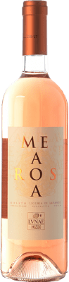 13,95 € Envio grátis | Vinho rosé Lunae Mea Rosa I.G.T. Liguria di Levante Liguria Itália Vermentino Preto Garrafa 75 cl