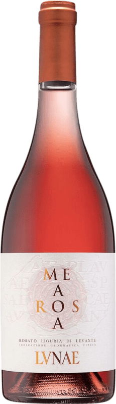 13,95 € 免费送货 | 玫瑰酒 Lunae Mea Rosa I.G.T. Liguria di Levante 利古里亚 意大利 Vermentino Black 瓶子 75 cl